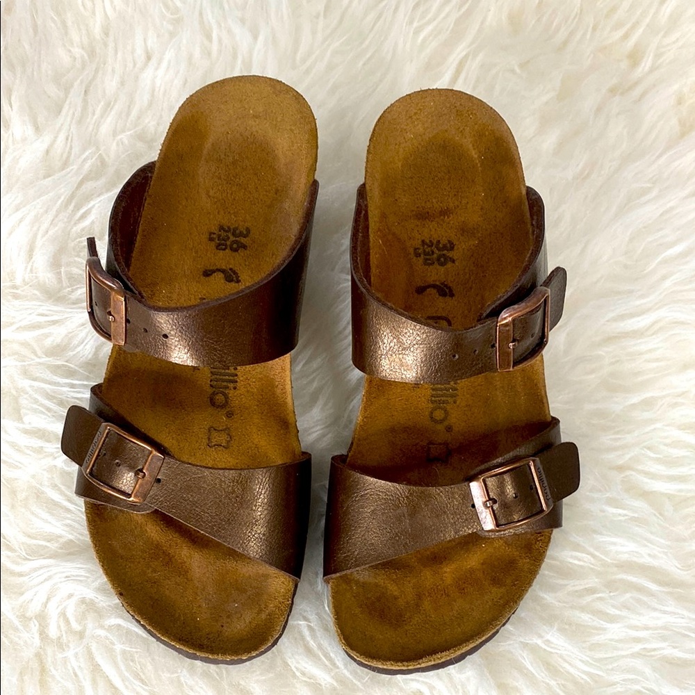 Papillio Birkenstock Women's Sandal Dorothy Graceful Toffee Brown Size 36 US 5